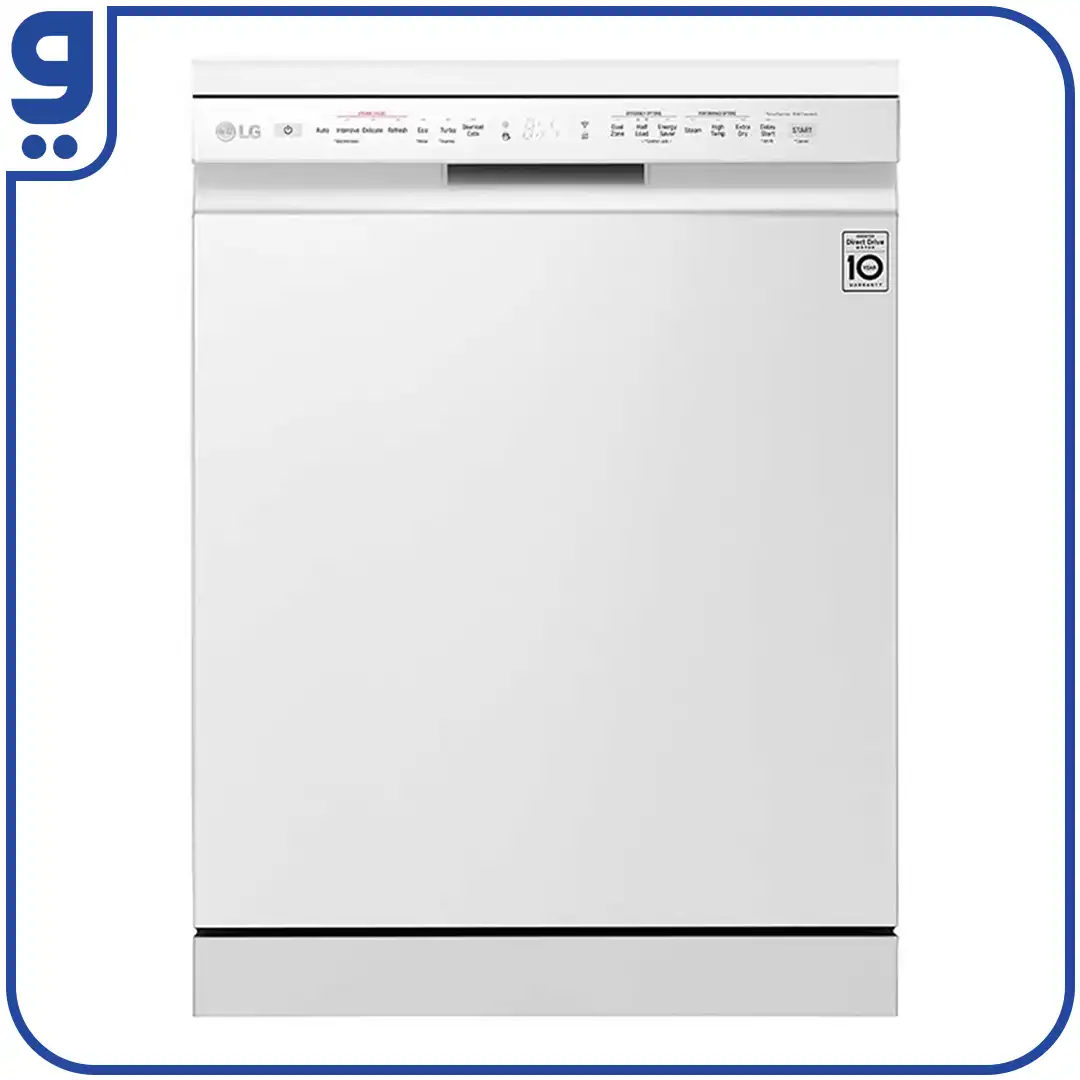 ماشین ظرفشویی 14 نفره ال جی مدل 425 سفید